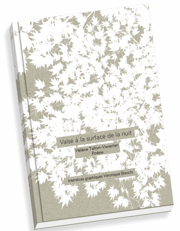 Recueil de poésie " Valse à la surface de la nuit"